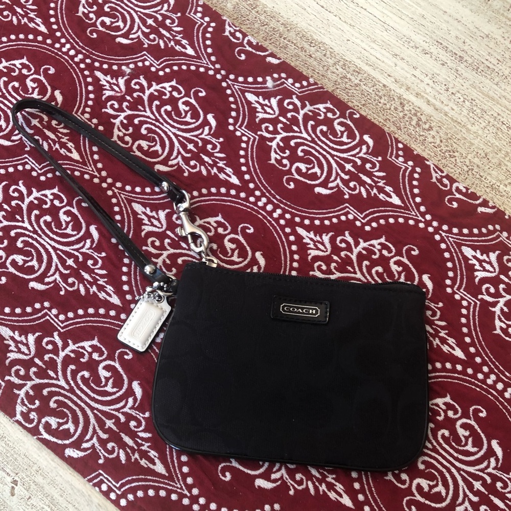 Small Coach Wristlet